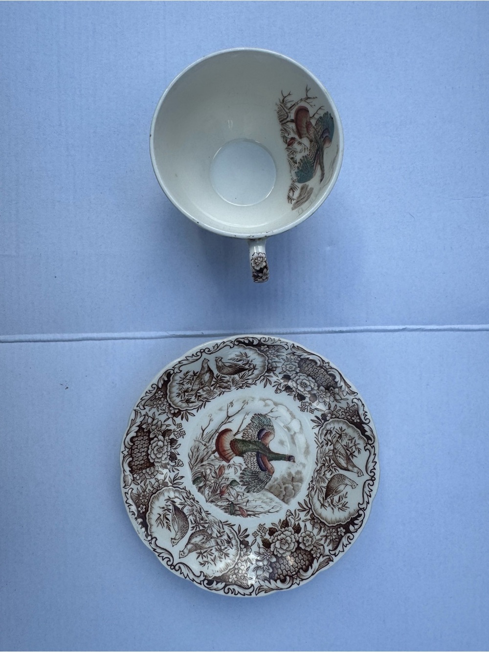 Vintage Johnson Brothers Windsor Ware Cup and Saucer